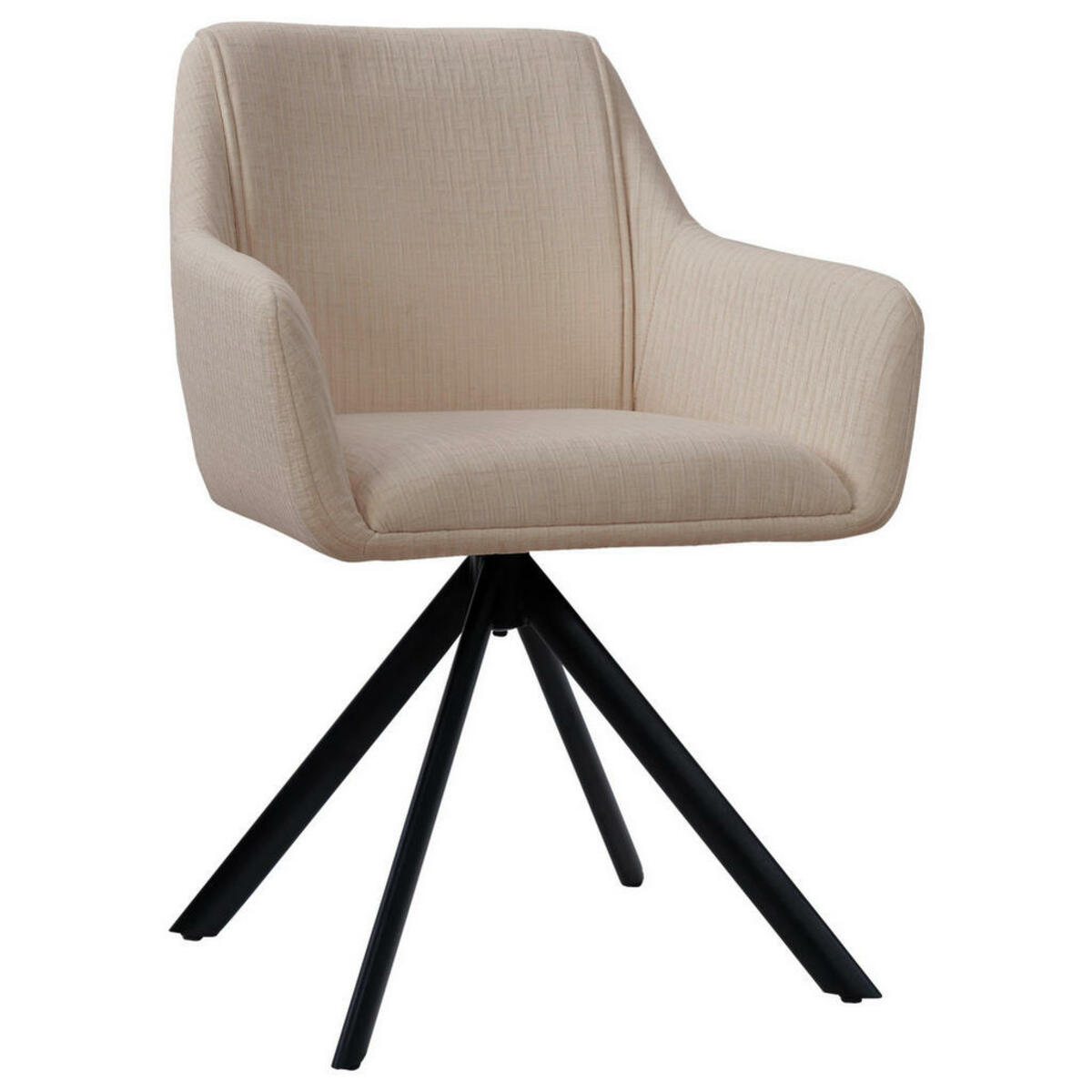 Bild 1 von Hom`in ARMLEHNSTUHL Schwarz, Beige