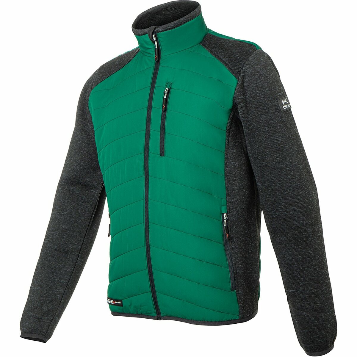 Bild 1 von Kübler Pulse Tech Hybridjacke Moosgrün/Dunkelgrau Gr. M