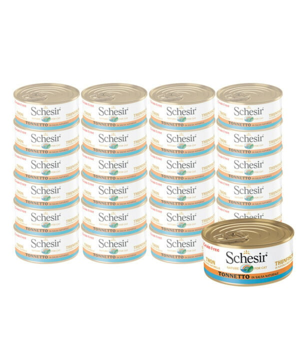 Bild 1 von Schesir® Nassfutter für Katzen in Sauce Adult, 24 x 70 g