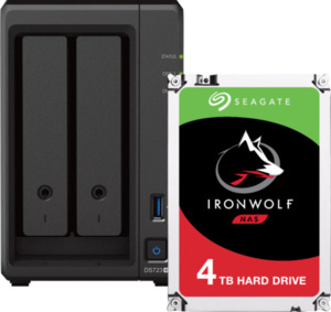 Synology DS723+ + Seagate Ironwolf 4TB