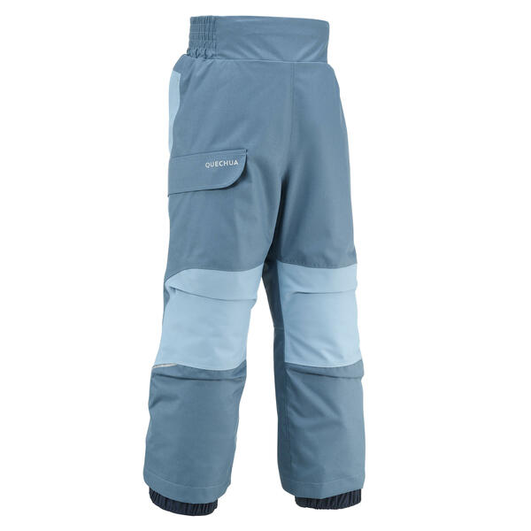 Bild 2 von Winterhose Kinder Mädchen warm Winterwandern - SH500 Mountain blau/grau