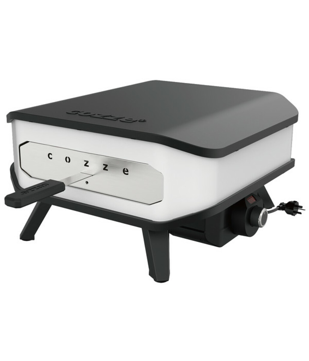 Bild 1 von Cozze Pizzaofen elektrisch 34 cm (13"), inkl. Pizzastein & Hitzeschild, ca. B53/H29/T53 cm