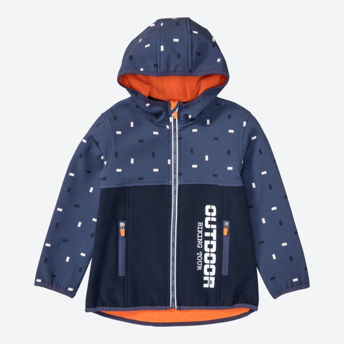 Bild 1 von Kinder-Jungen-Softshell-Jacke mit Outdoor-Motiven