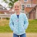 Bild 1 von Kinder-Mädchen-Fleece-Jacke mit 3D-Design