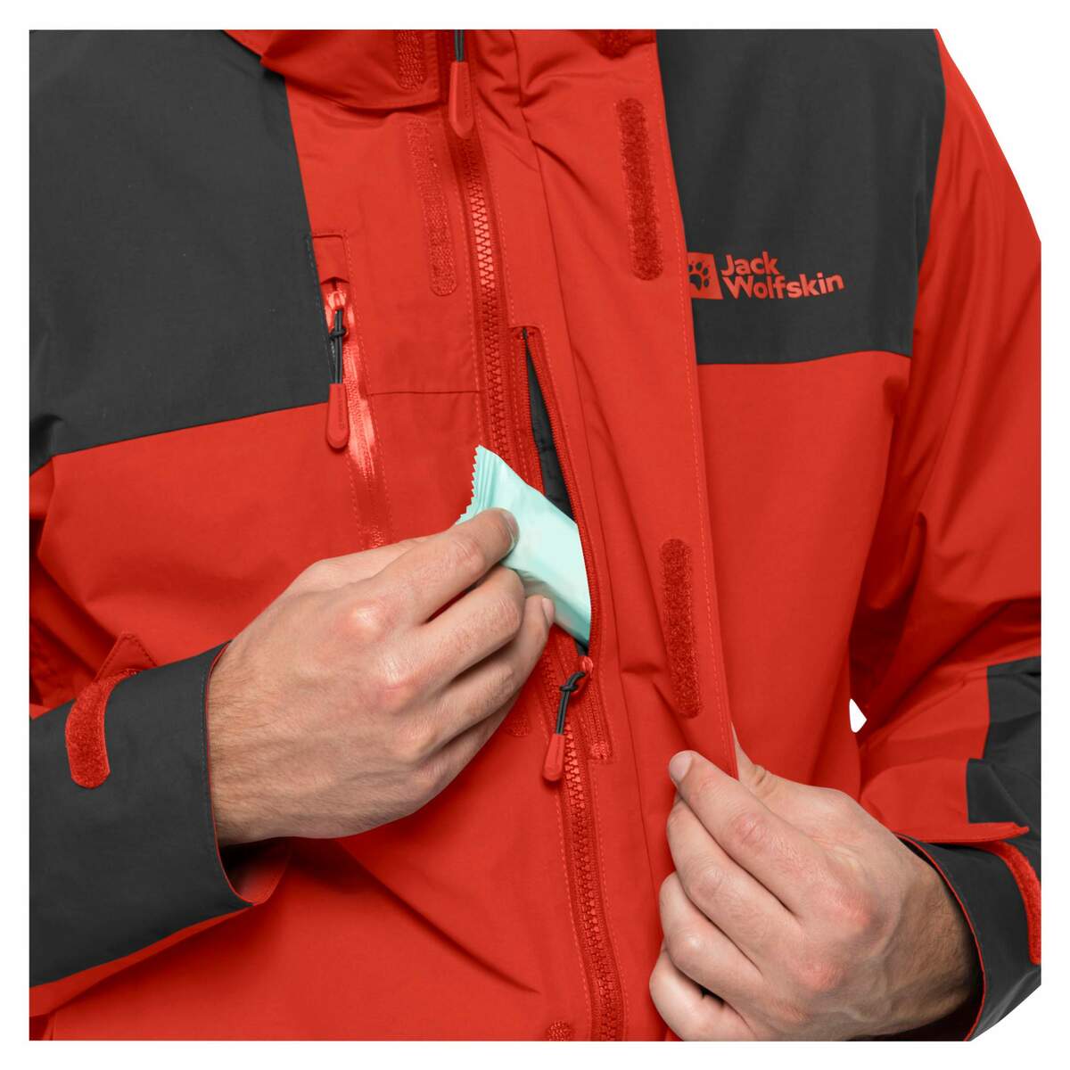 Bild 4 von Jack Wolfskin
              
                 JASPER JKT Herren - Regenjacke