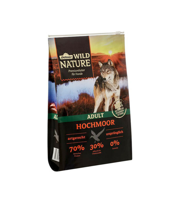 Bild 1 von Dehner Wild Nature Trockenfutter für Hunde Hochmoor Adult