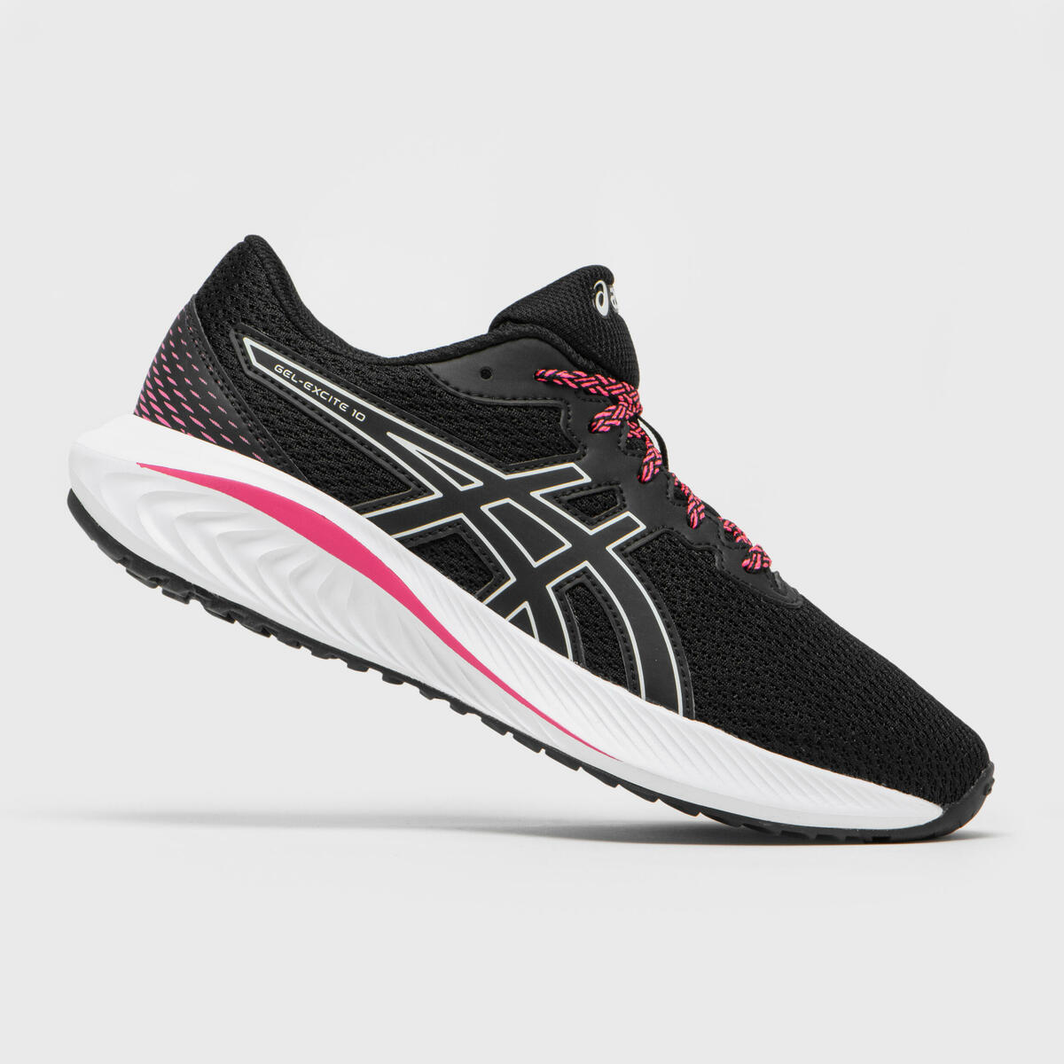 Bild 2 von Laufschuhe Leichtathletik Kinder Mädchen Asics - Gel Excite 10 schwarz/rosa