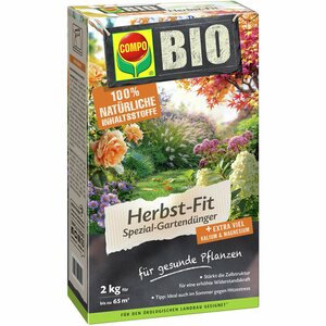 Compo BIO Herbst-Fit 2 kg für eine erhöhte Widerstandskraft