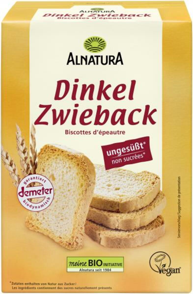 Bild 1 von Alnatura Dinkel Zwieback