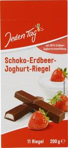 Jeden Tag Schoko-Erdbeer-Joghurt-Riegel