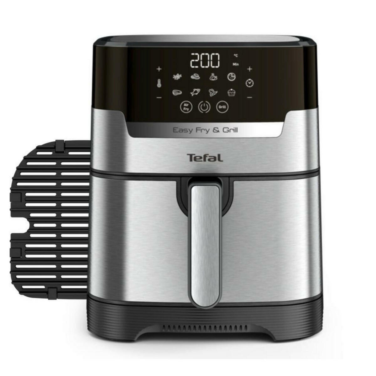 Bild 1 von Tefal HEIßLUFTFRITTEUSE Schwarz, Edelstahl