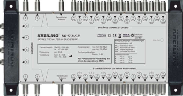 Bild 1 von KR 17-8 K-II Multischalter