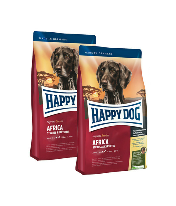 Bild 1 von Happy Dog Trockenfutter für Hunde Supreme Sensible Africa