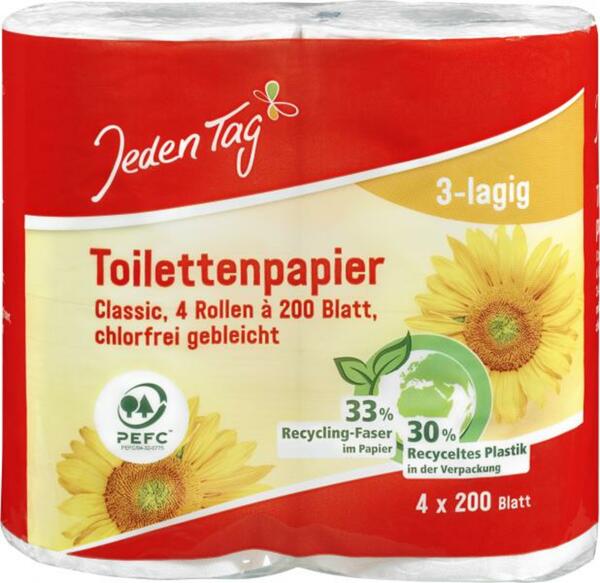 Bild 1 von Jeden Tag Toilettenpapier 3-lagig