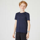 Bild 2 von T-Shirt Synthetik atmungsaktiv 500 Kinder marineblau