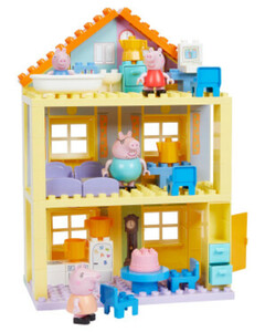 Peppa Pig Spielhaus aus Klemmbausteinen