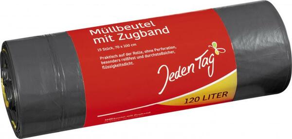 Bild 1 von Jeden Tag Zugbandsäcke 120 Liter