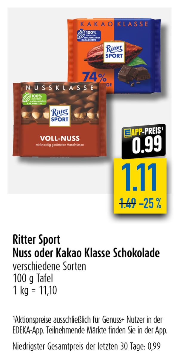 Bild 1 von Ritter Sport Schokolade