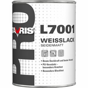 Tauris Pro L 7001 Weißlack seidenmatt 2,5 l