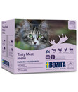 Bild 1 von BOZITA Nassfutter für Katzen Multibox Fleisch Häppchen in Soße, 12 x 85 g