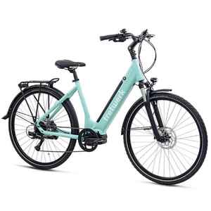 E-Bike Citybike Pedelec - Amber - Damen Elektrofahrrad 522Wh - 28 Zoll lightgree
