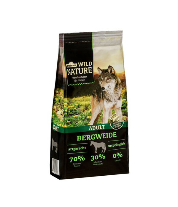 Dehner Wild Nature Hundefutter: 2x4kg Trockenfutter Adult – Bergweide Mit Pferd & Gebirgssee Mit Lachs