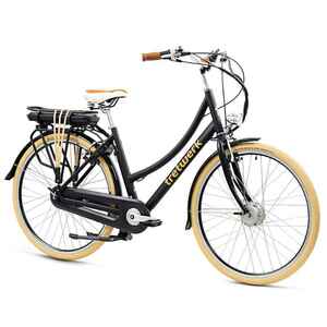 E-Bike City Pedelec – Aurora - Damen Elektrofahrrad 468 Wh - 28 Zoll schwarz