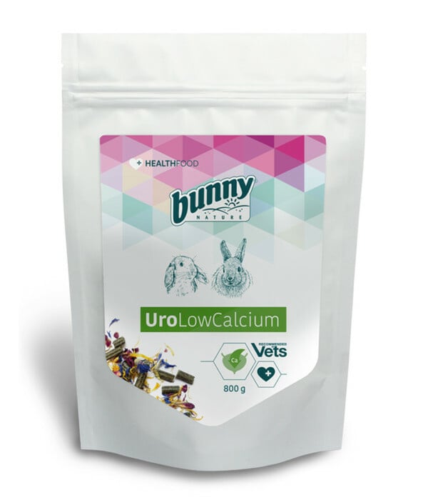 Bild 1 von bunny® NATURE Kleintierfutter Health Food & Care UroLowCalcium, 800 g