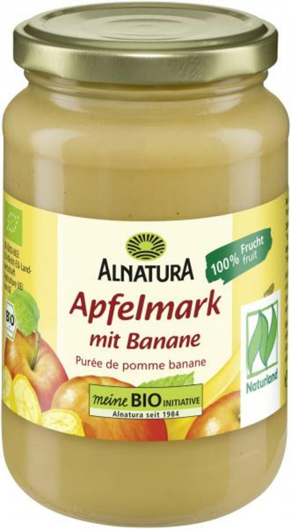 Bild 1 von Alnatura Apfelmark mit Banane