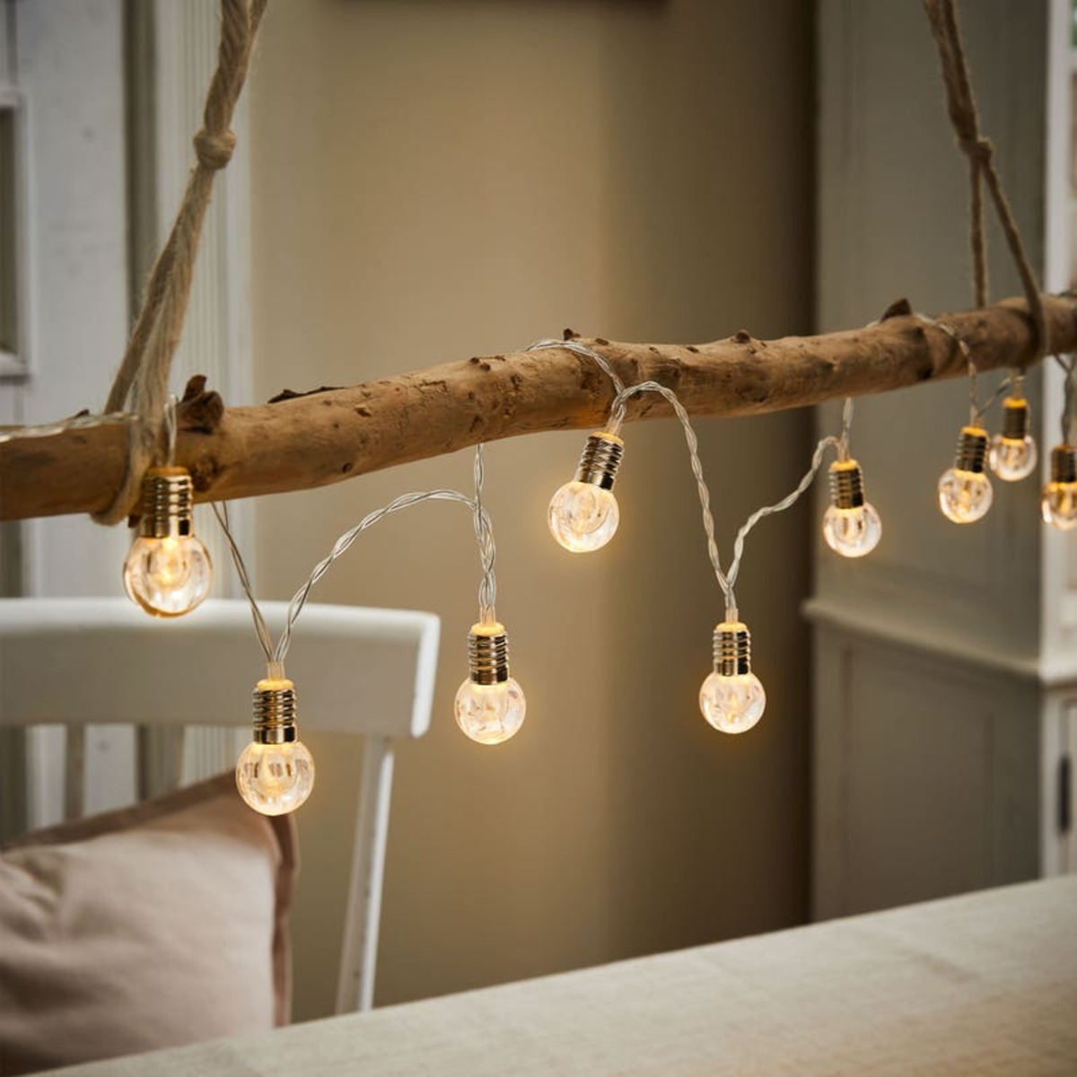 Bild 1 von LED-Lichterkette mit Mini-Gühbirnen, ca. 120cm