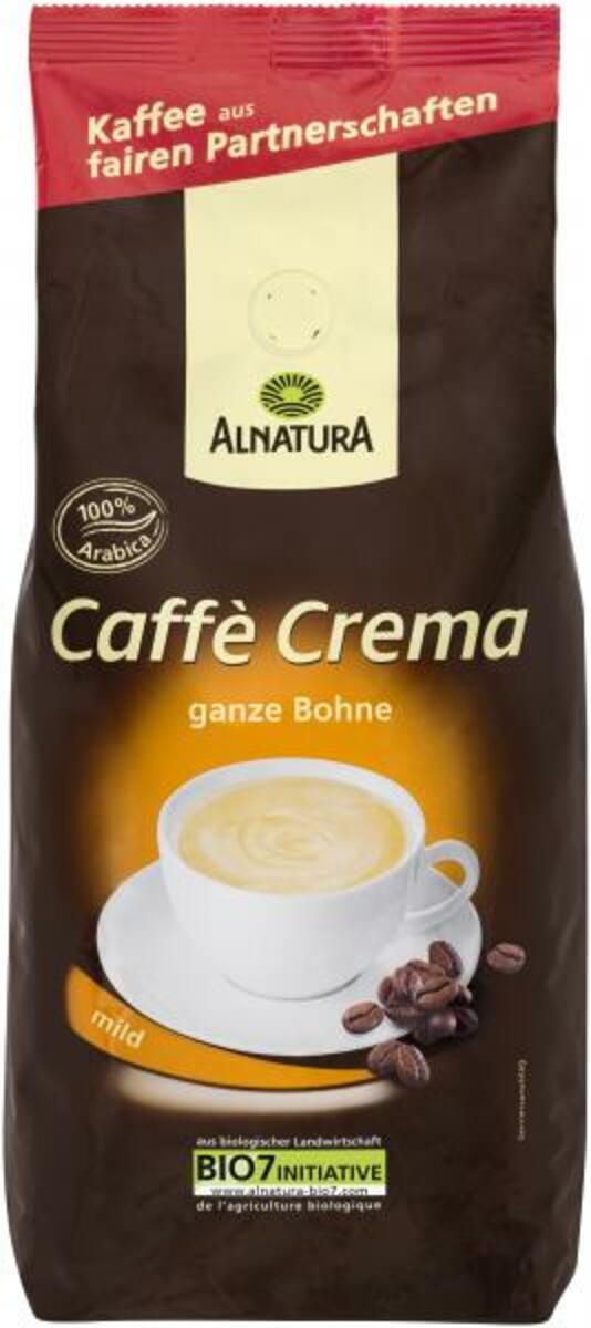 Bild 1 von Alnatura Caffè Crema mild Ganze Bohne