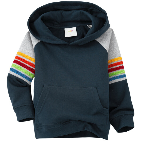 Bild 1 von Kinder Hoodie mit bunter Frottee-Applikation