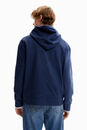 Bild 1 von Zweifarbiger Sweater Kapuze