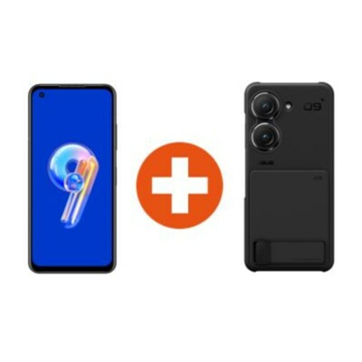 Bild 1 von ASUS Zenfone 9 5G 8/128 GB black Android 12.0 Smartphone + Zenfone 9 Connex Set