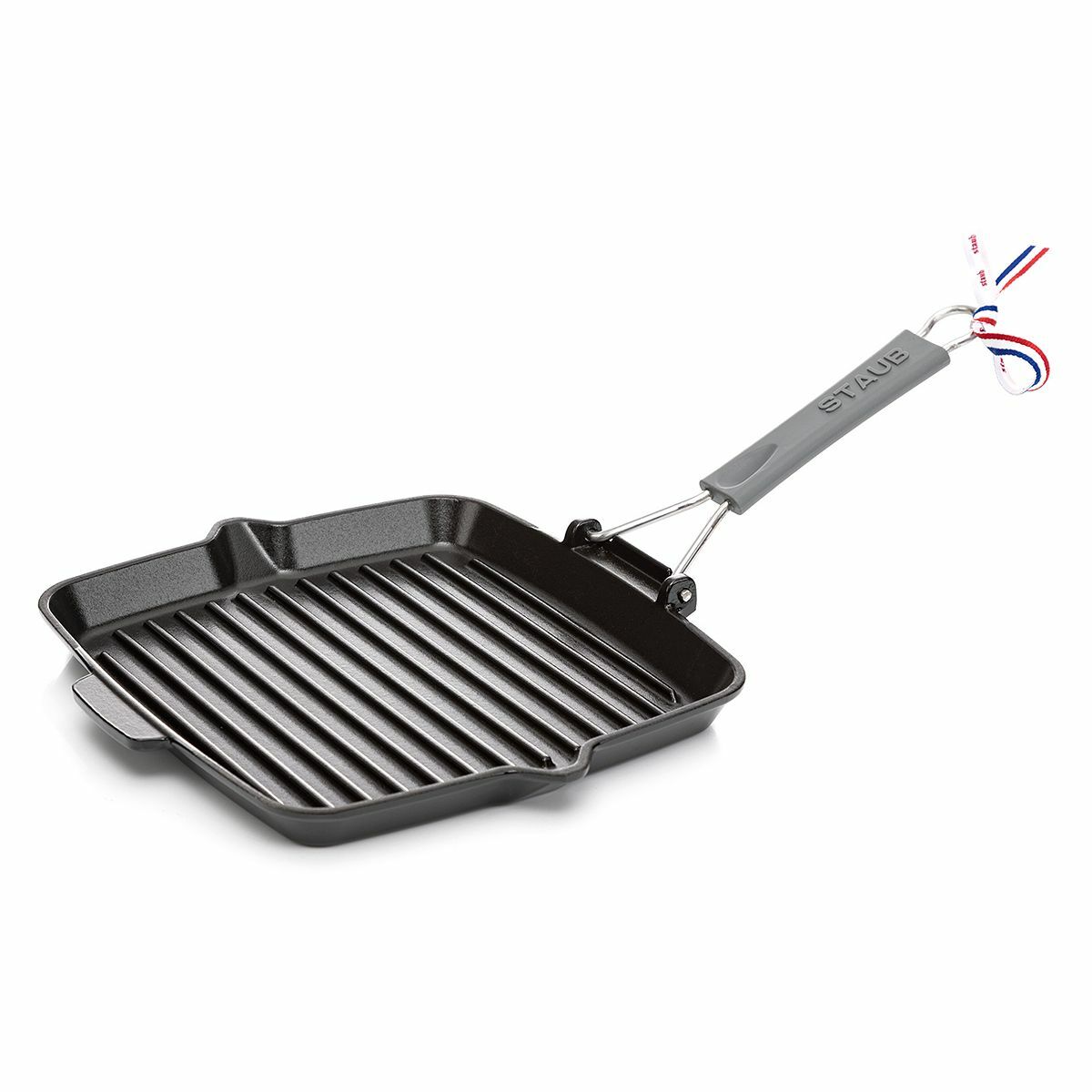 Bild 1 von STAUB® Grill Pans 24cm Grillpfanne Klappgriff Gusseisen