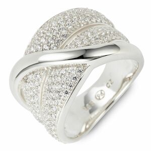 DIAMONIQUE® PREMIUM Ring = 0,67ct Silber 958