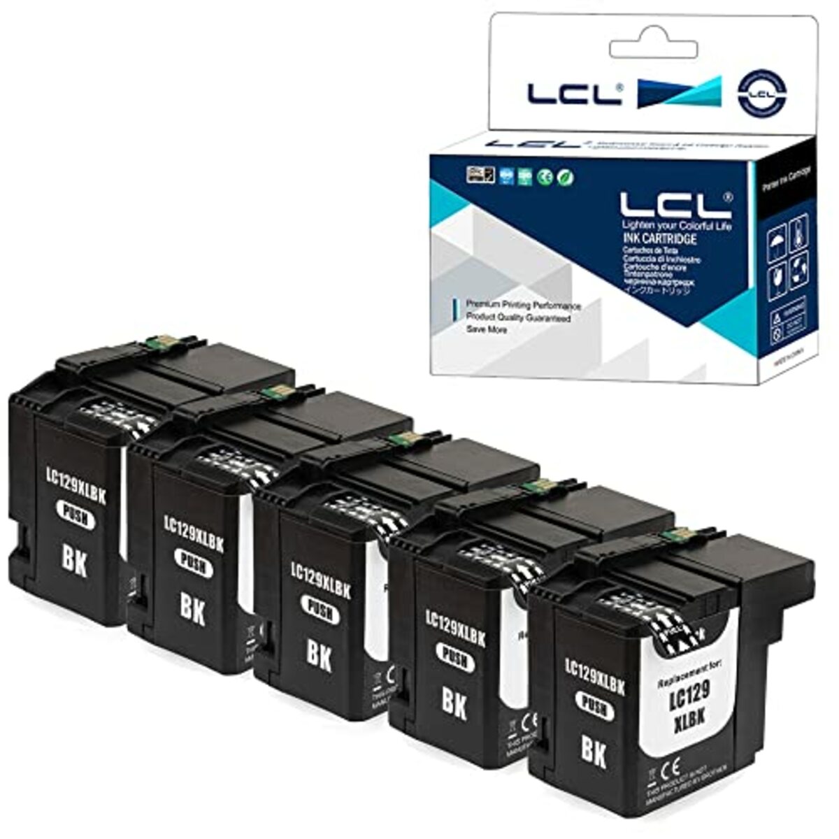 Bild 1 von LCL Kompatibel Tintenpatrone CLI-581 CLI-581XL CLI-581XXL 12