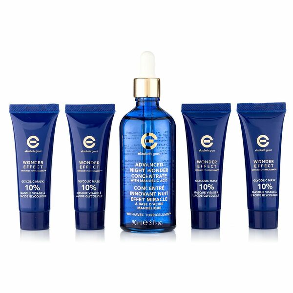 Bild 1 von ELIZABETH GRANT Wonder Effect Night Wonder Serum 90ml, Glykol Masken 4x 20ml