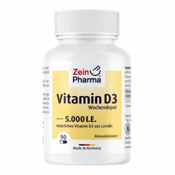 Bild 1 von Vitamin D3 Kapseln hochdosiert - Wochendepot 90  St