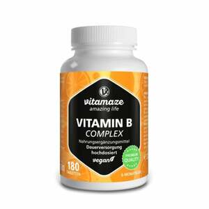 Vitamin B-Complex hochdosiert vegan 180  St