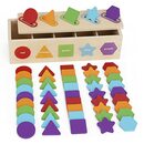 Bild 1 von Montessori Spielzeug 1 2 3 Jahre | Farbsortierung & Stapeln Passende Spielzeuge | Lernsortierspielzeug für Kleinkinder von 1-3 Jahren | Lernspielzeug als Geschenk für 2 jährige Jungen und Mädchen