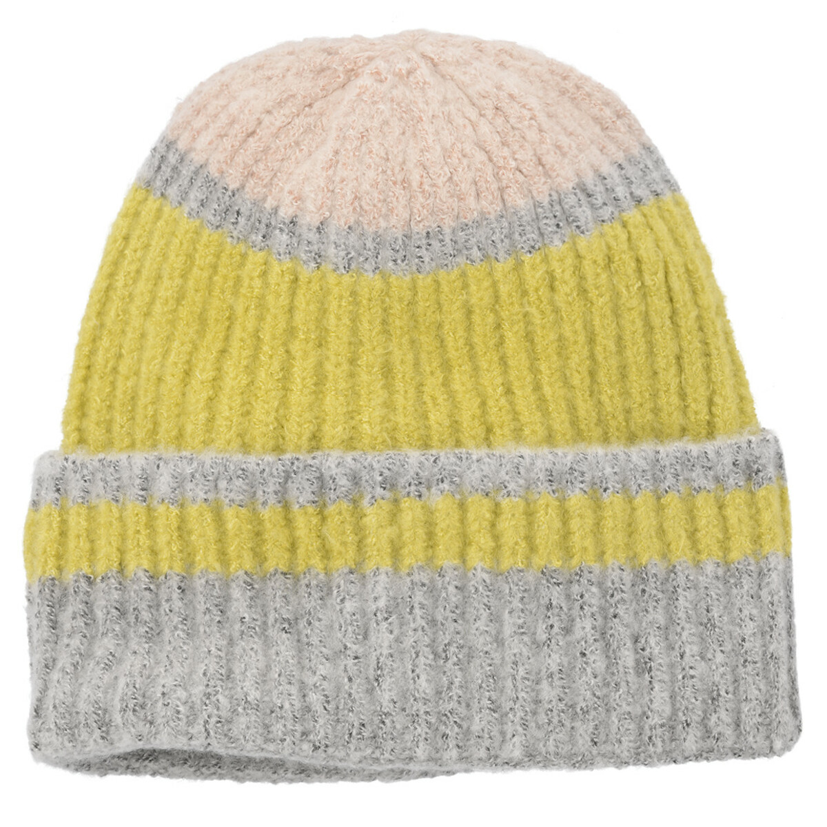 Bild 1 von Damen Strickmütze mit Streifen