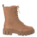 Bild 1 von Damen Stiefeletten in Veloursleder-Optik