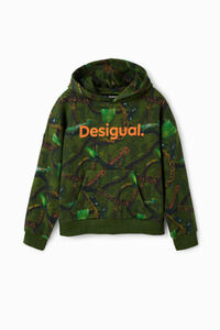 Sweater Kapuze Camouflage