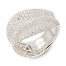 Bild 1 von DIAMONIQUE® PREMIUM Ring = 2,20ct Silber 958