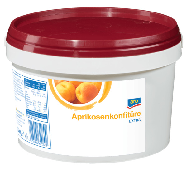 Bild 1 von aro Aprikosenkonfitüre Extra (3 kg)