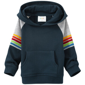 Baby Hoodie mit bunter Frottee-Applikation