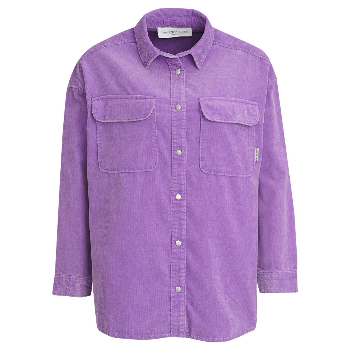 Bild 1 von Damen Oversize-Cordhemd unifarben