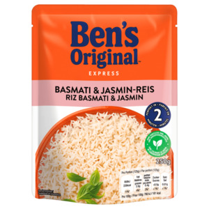 Uncle Ben's Express Basmati- & Thai-Reis 250g