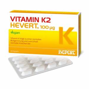 Vitamin K2 Hevert 100 µg Kapseln 60  St